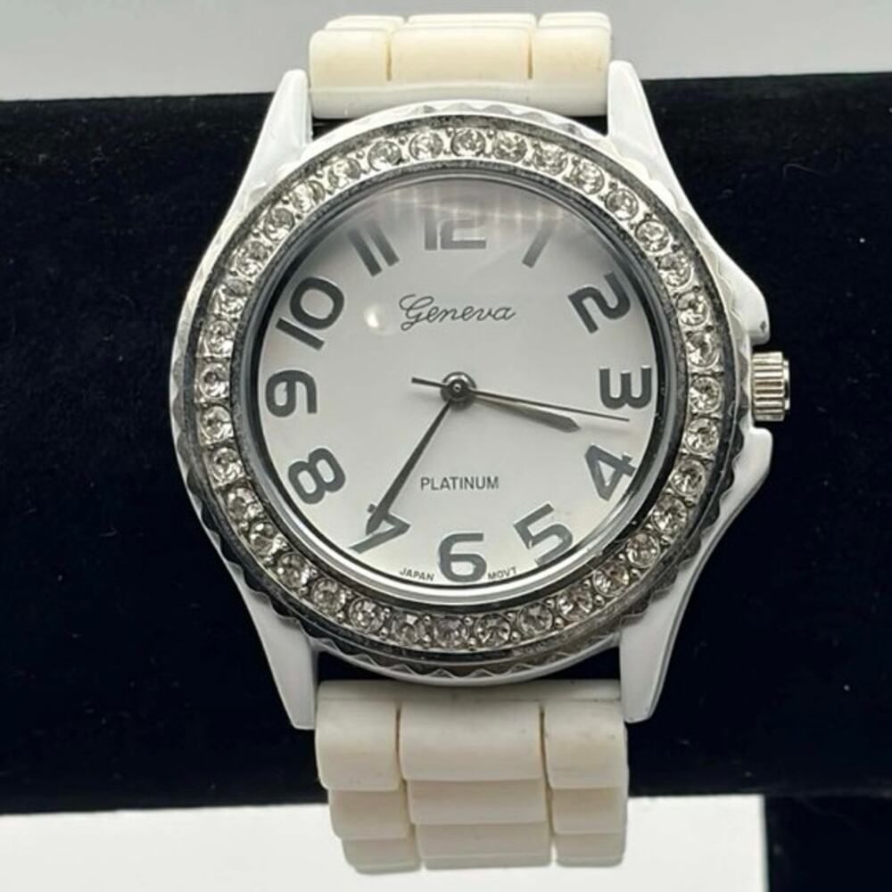 White Geneva Men’s Watch